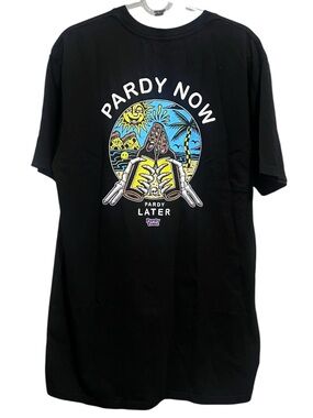 NWT Pardy Time Pardy Now T-Shirt Size Large